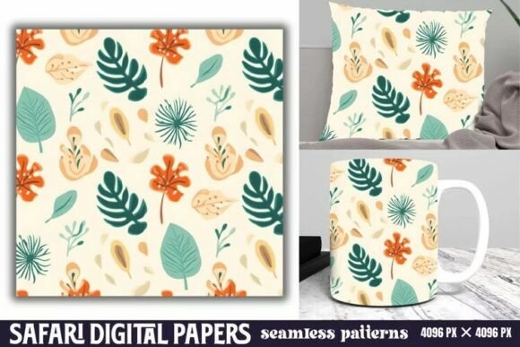 Download Safari Digital Papers Pattern - Papers Collection