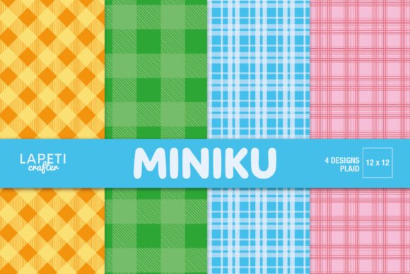 Download Kids Birthday Party Plaid Papers - Papers Collection