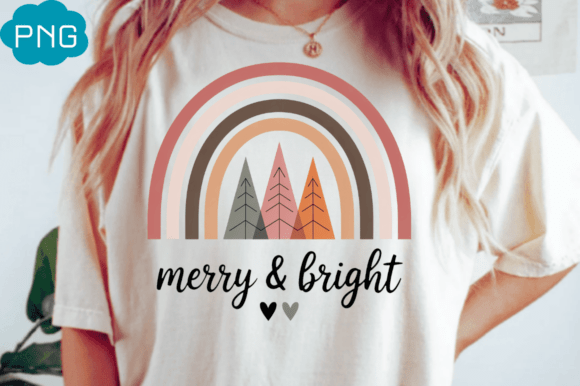 Download Merry &amp; Bright Rainbow Christmas Tree - Bright rainbow Collection