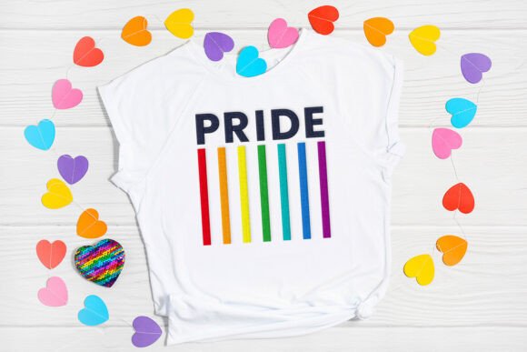 Download LGBT Pride Rainbow Lines Embroidery - Rainbow lines Collection