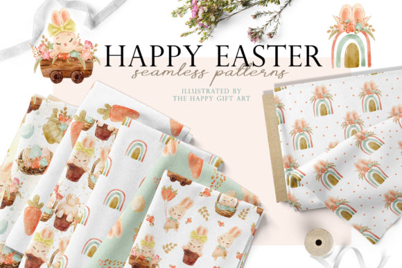 Download Easter Patterns,Easter Digital Papers - Papers Collection