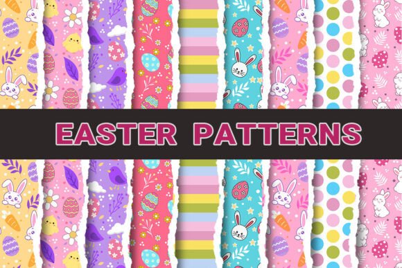 Download Easter Digital Papers Patterns - Papers Collection