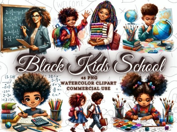 Download Back to School Clipart Black Teacher Png - Teacher Collection