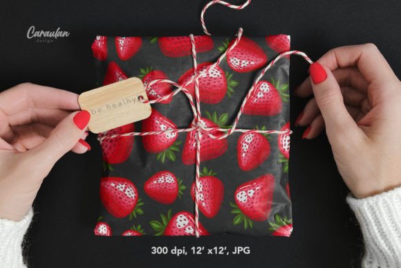Download Fruits Digital Paper - Fruits Collection