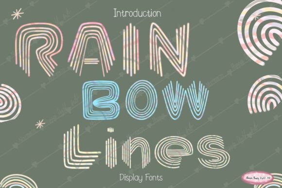 Download Rainbow Lines - Rainbow lines Collection