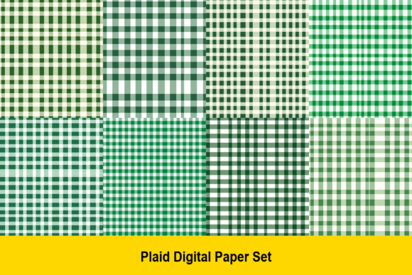 Download Forest Green Plaid Papers - Papers Collection