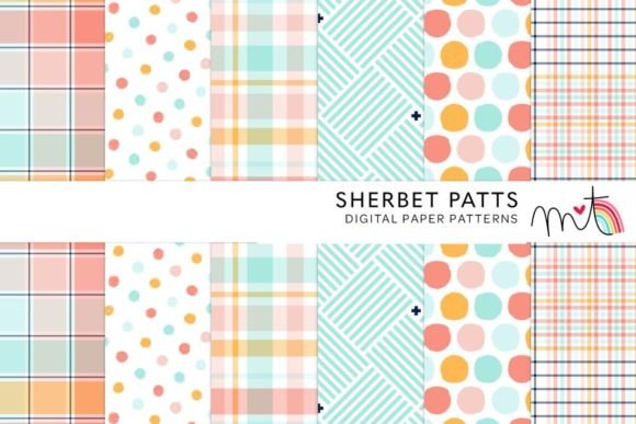 Download Sherbet Digital Papers - Papers Collection