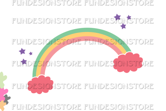 Download CUTE and BRIGHT RAINBOW,CLIPART,PNG - Bright rainbow Collection