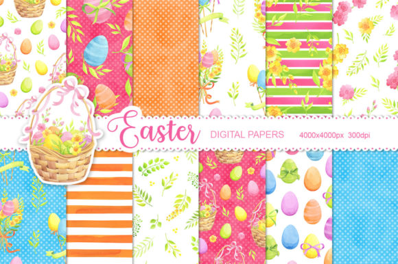Download Easter Digital Papers - Papers Collection